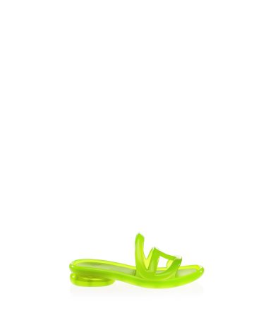 Melissa x Telfar Jelly Slide - Green