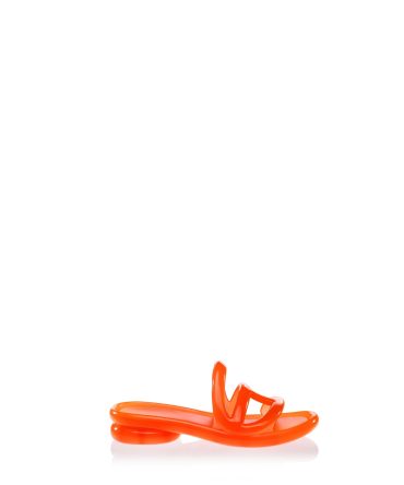 Melissa x Telfar Jelly Slide - Orange