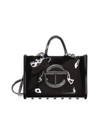 Melissa x Telfar Large Jelly Shopper - Clear Black