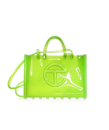 Melissa X Telfar Large Jelly Shopper - Green