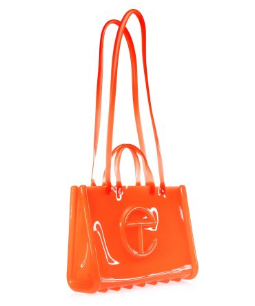 Melissa X Telfar Large Jelly Shopper - Orange