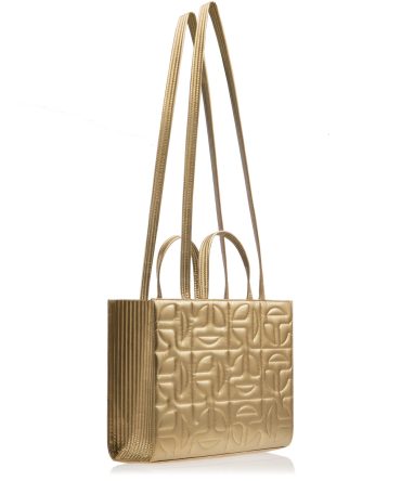 Moose Knuckles x Telfar Quilted Medium Shopper - Gold