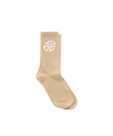 Athletic Logo Socks - Cream