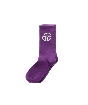 Athletic Logo Socks - Grape