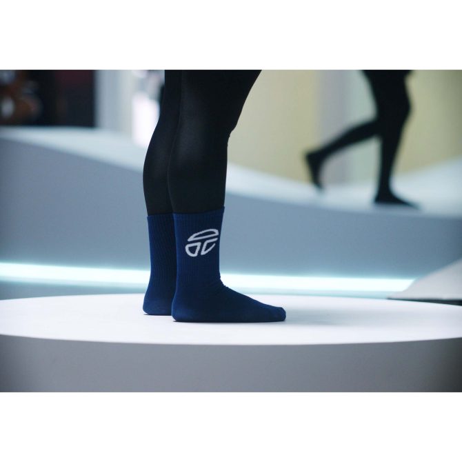 Athletic Logo Socks - Navy