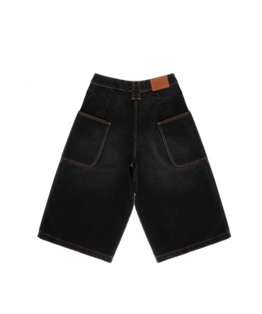 Baggy Jean Short - Black