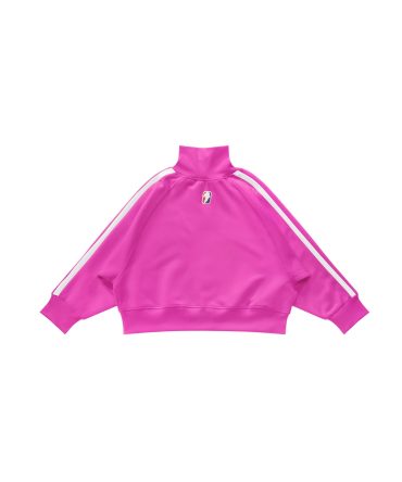 Cropped Track Jacket - Azalea