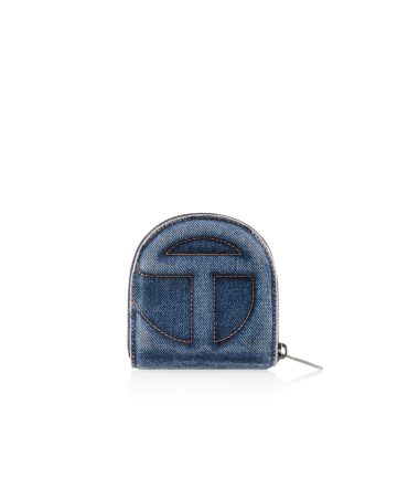 Telfar Wallet - Blue Denim