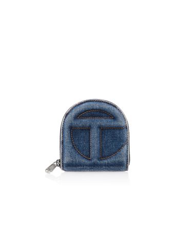 Telfar Wallet - Blue Denim