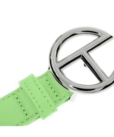 Logo Belt - Silver/Double Mint