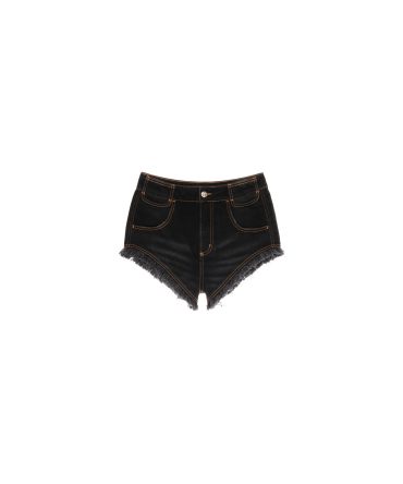 Poom Poom Jean Short - Black