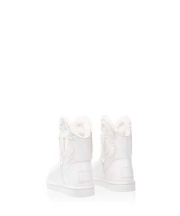 UGG x TELFAR Logo Mini Crinkle - White