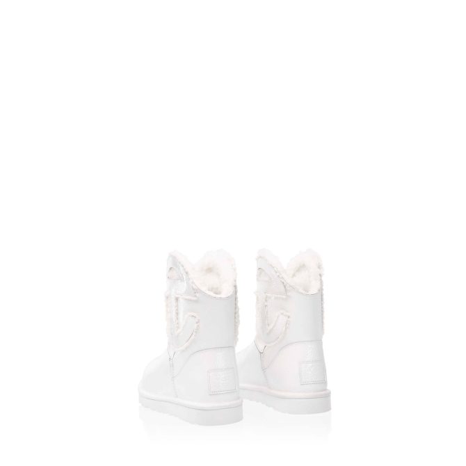 UGG x TELFAR Logo Mini Crinkle - White