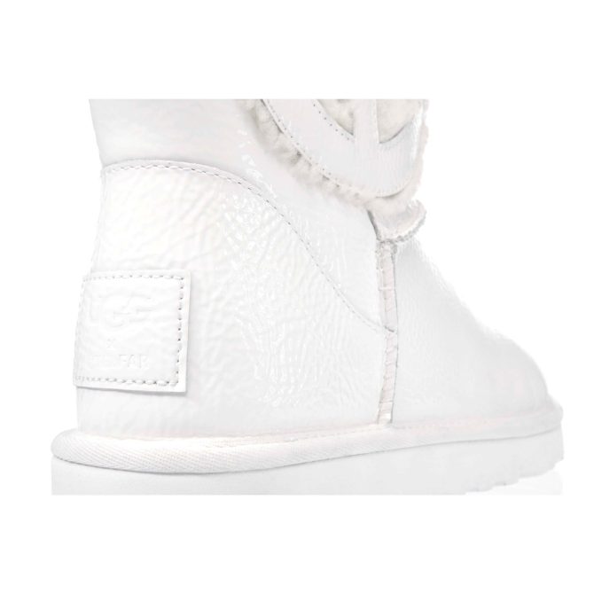 UGG x TELFAR Logo Mini Crinkle - White