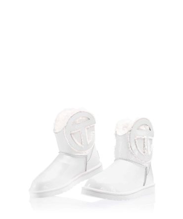 UGG x TELFAR Logo Mini Crinkle - White