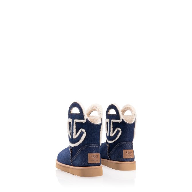 UGG X TELFAR Logo Mini Boot - Denim