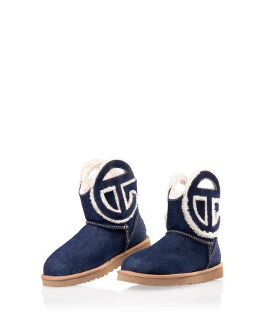 UGG X TELFAR Logo Mini Boot - Denim