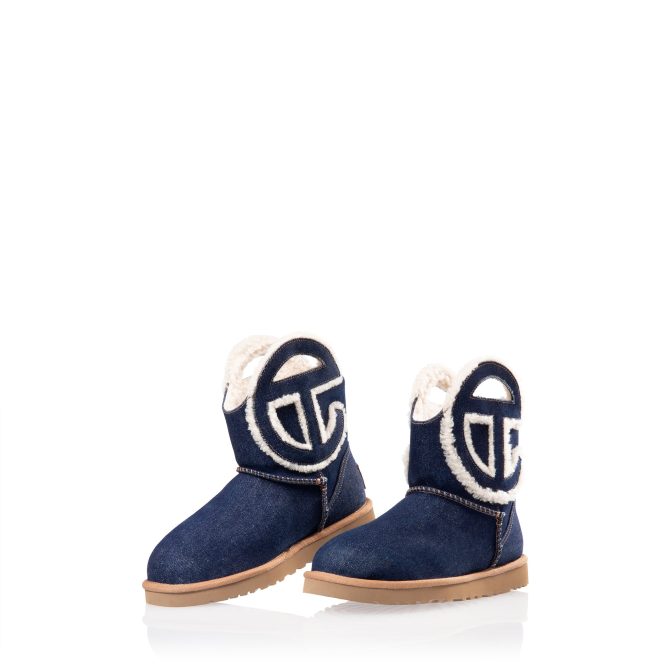 UGG X TELFAR Logo Mini Boot - Denim