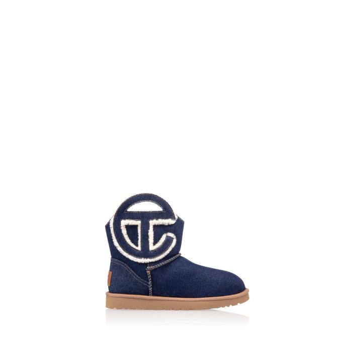 UGG X TELFAR Logo Mini Boot - Denim