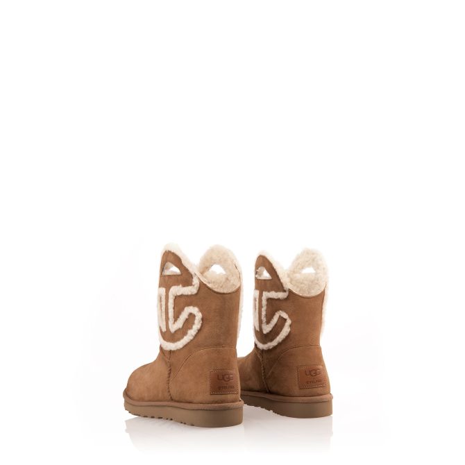 UGG x TELFAR Logo Mini - Chestnut