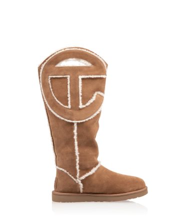 UGG x TELFAR Logo Tall Boot - Chestnut