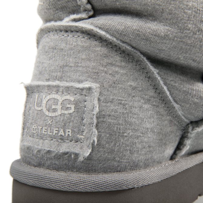 UGG x TELFAR Fleece Tall - Heather Grey