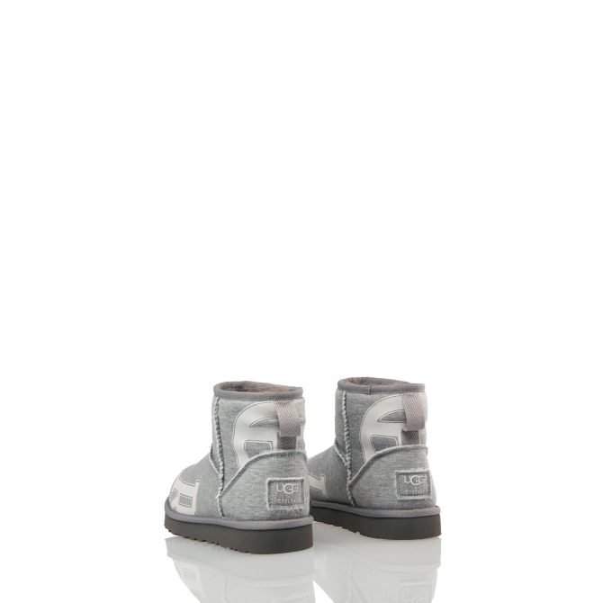 UGG x TELFAR Fleece Mini - Heather Grey