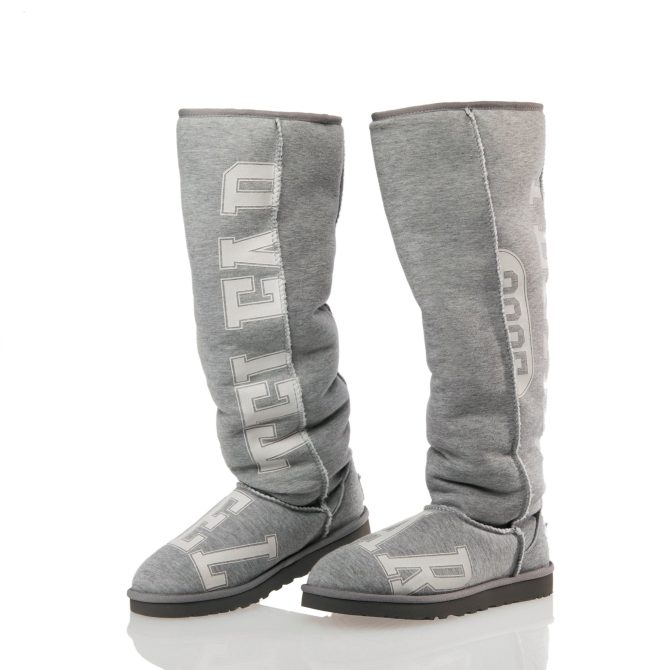 UGG x TELFAR Fleece Tall - Heather Grey